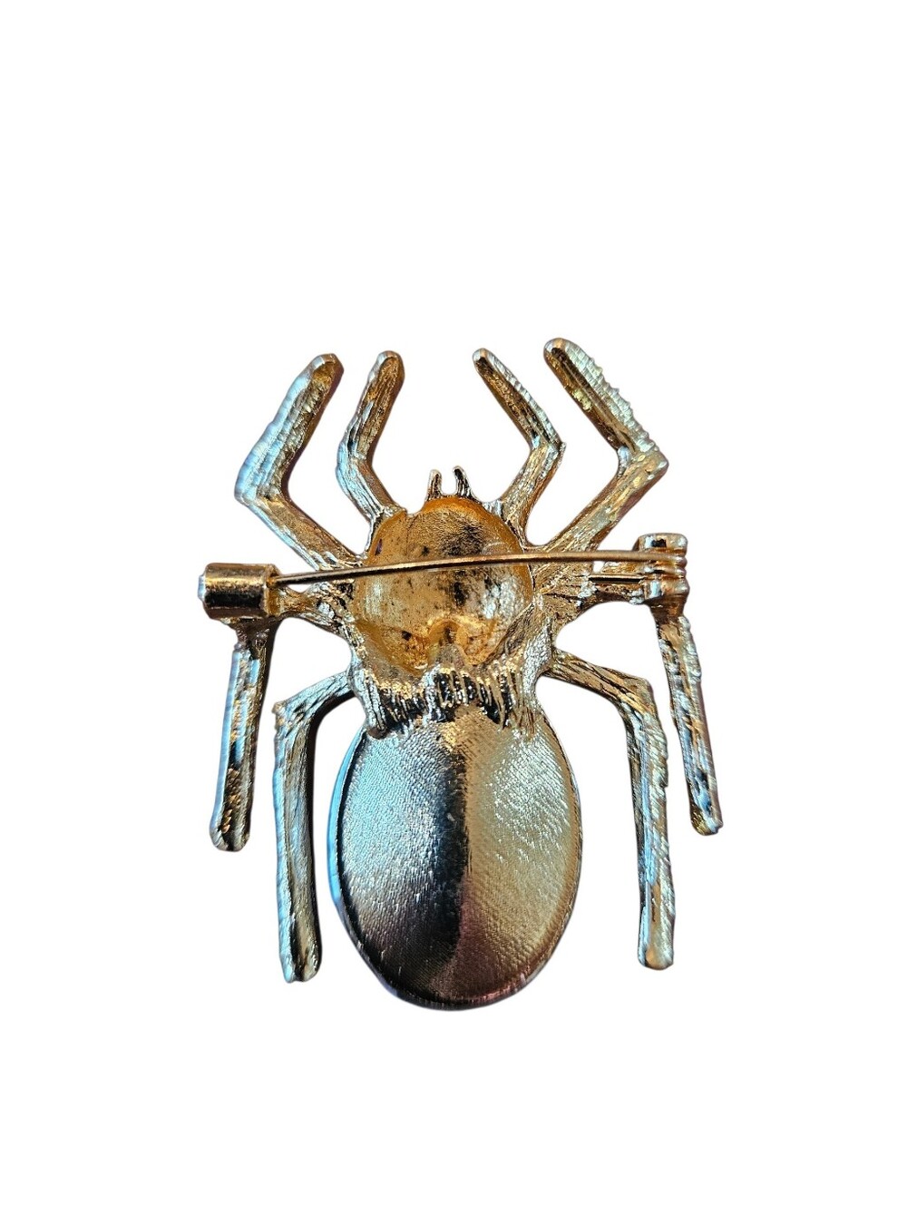 Spider Brooch With Bling - Picture 2 of 3
